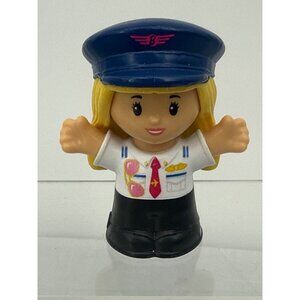 Fisher Price Little People Barbie Pilot Figure Career Girl 2022 HCF58